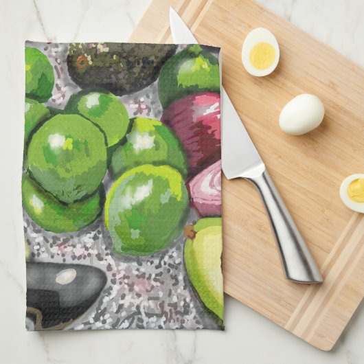 'Chef's Prep' still life Theedoek (Quarter Fold)