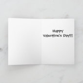 "Chef's Table" Valentijnsdag Kaart (Binnen)