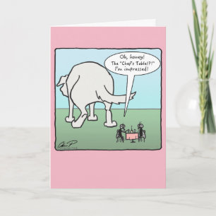 "Chef's Table" Valentine's Day Card Feestdagen Kaart