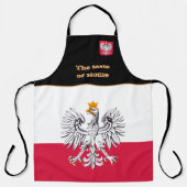 Chefs Taste of Home, Poolse vlag, Polen / Koken Schort (Voorkant)
