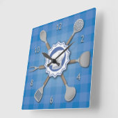 Chefs Time Square Wall klok (Hoek)