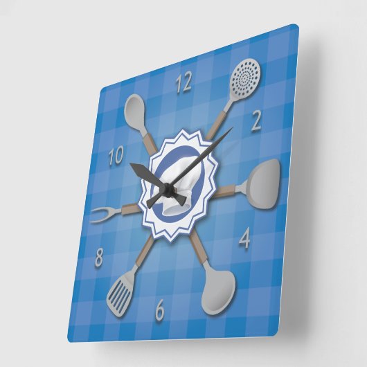 Chefs Time Square Wall klok (Hoek)