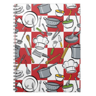 Chefs Tools Checkerboard Notitieboek