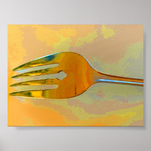 Chefs Vork Poster (Voorkant)