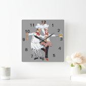 Chefs- wandklok (Huis)