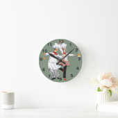 Chefs- wandklok (Huis)