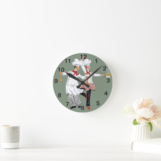 Chefs- wandklok (Huis)