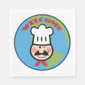 Chefs Welkom Servet (Voorkant)
