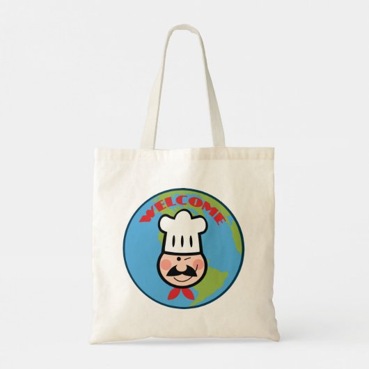Chefs Welkom Tote Bag (Achterkant)