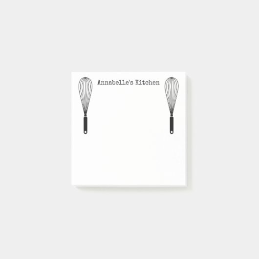 Chef's Whisks personaliseren Post-it® Notes (Voorkant)