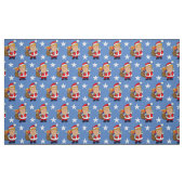 Cheful President Donald Trump Santa| Kerstmis Stof (Fat Quarter)