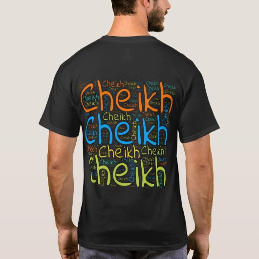 Cheikh T-shirt (Achterkant)