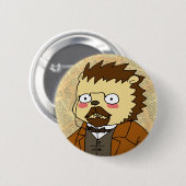 Chekhov-cameo-knop Ronde Button 5,7 Cm (Voorkant /achterkant)