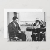 Chekhov en Tolstoy Briefkaart (Voorkant / Achterkant)