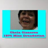 Chela Poster (Voorkant)