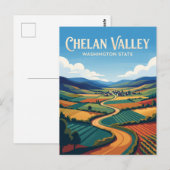 Chelanvallei VS Briefkaart (Voorkant / Achterkant)