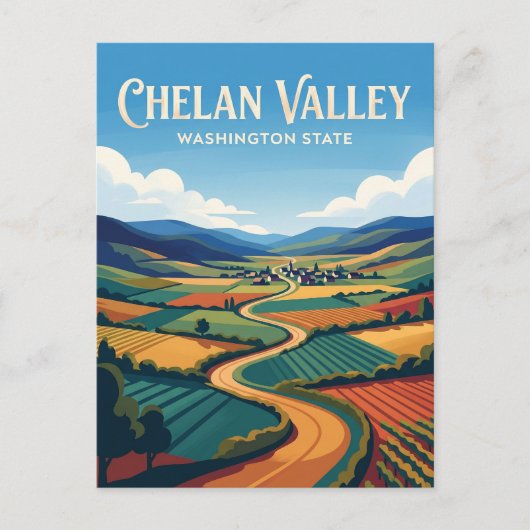 Chelanvallei VS Briefkaart (Voorkant)