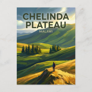 Chelinda Plateau Malawi wordt vertaald als: Chelin Briefkaart
