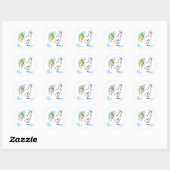 Chelly Chicken Ronde Sticker (Vel)