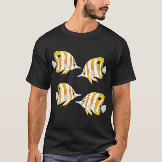Chelmon rostratus 1 t-shirt (Voorkant)