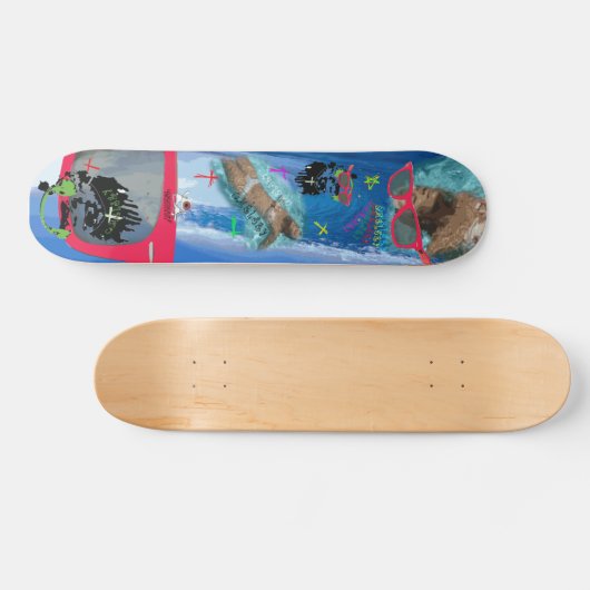 ChelsBoard Persoonlijk Skateboard (Horizontaal)