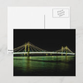 Chelsea Bridge, Londen, Engeland Briefkaart (Voorkant / Achterkant)