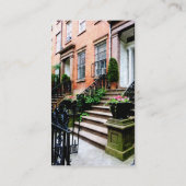 Chelsea Brownstone Visitekaartje (Achterkant)
