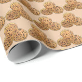 Chelsea Buns UK Currant Bun Bakery British Food Cadeaupapier (Rol Hoek)