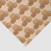 Chelsea Buns UK Currant Bun Bakery British Food Tissuepapier (Detail)