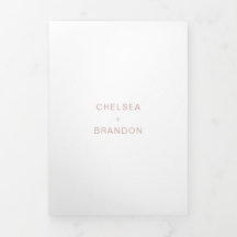 Chelsea Dusty Roze Moderne bruiloft
