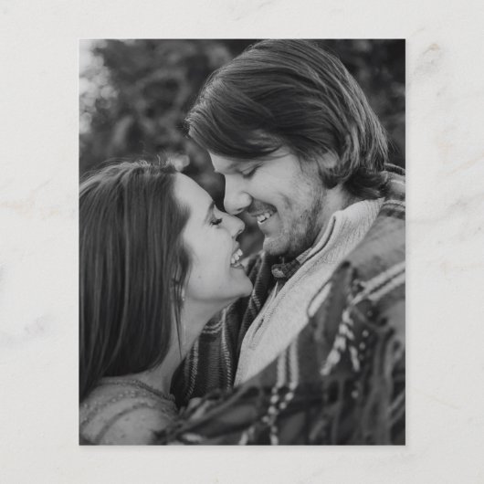 Chelsea Dusty Roze Moderne bruiloft Uitnodiging (Achterkant)