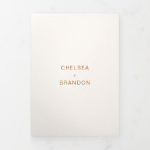 Chelsea Earthy Neutrals Modern Wedding