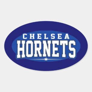 Chelsea High School; Hornets Ovale Sticker