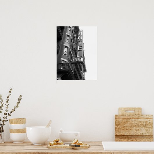 Chelsea Hotel Poster (Keuken)