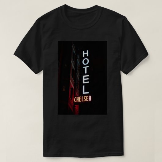 CHELSEA HOTEL - ROCK N ROLL MONUMENT Premium T-shirt (Design voorkant)