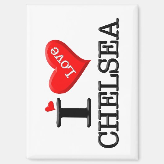 CHELSEA, IK HOU VAN MAGNEET (Voorkant)