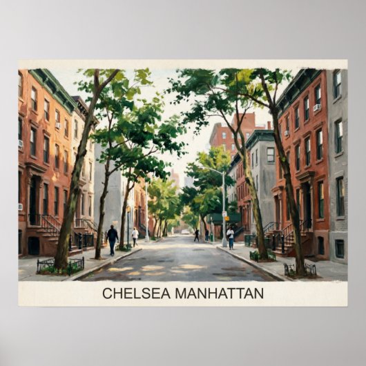 Chelsea Manhattan Poster (Voorkant)