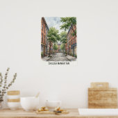 Chelsea Manhattan Poster (Keuken)
