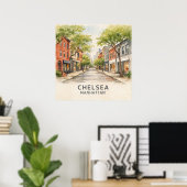Chelsea Manhattan Poster (Thuiskantoor)
