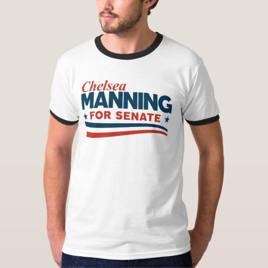 Chelsea Manning 2018 T-shirt (Voorkant)