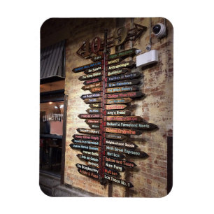 Chelsea Market Arrows Sign #1 Magnet Magneet