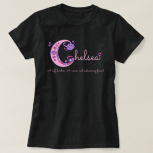 Chelsea meisjes noemen dit C monogram harten T-shirt