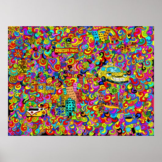 Chelsea Morning Poster (Voorkant)