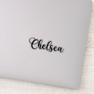 Chelsea Name - Handgeschreven kalligrafie Sticker