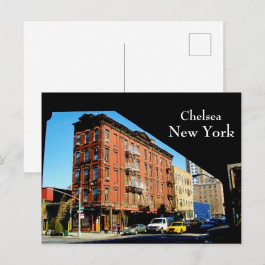 Chelsea NYC Briefkaart (Voorkant / Achterkant)