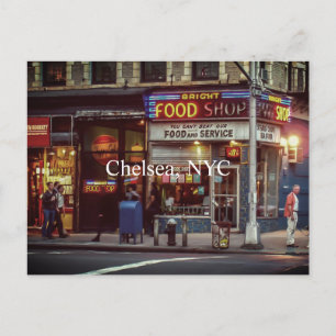 Chelsea, NYC-Briefkaart Briefkaart