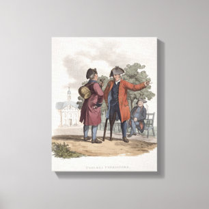 Chelsea Pensioenen, Cavalerie en infanterie uit 'C Canvas Afdruk
