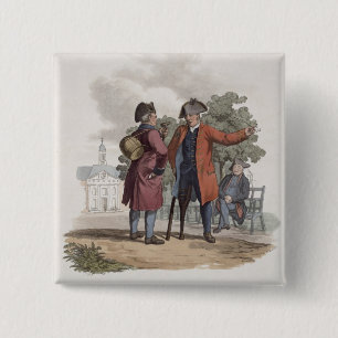 Chelsea Pensioenen, Cavalerie en infanterie uit 'C Vierkante Button 5,1 Cm