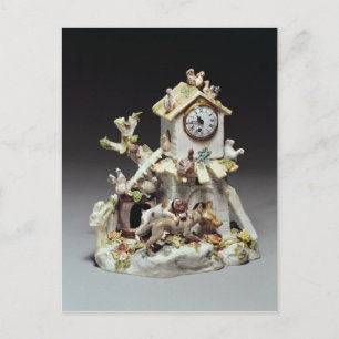 Chelsea porcelain farmyard-hoesje briefkaart