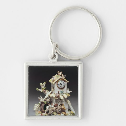 Chelsea porcelain farmyard-hoesje sleutelhanger (Voorkant)